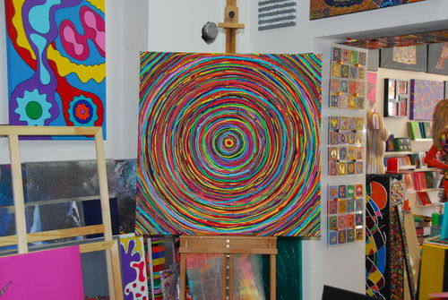 90 x 90 cm cm "Circle of Live" #2