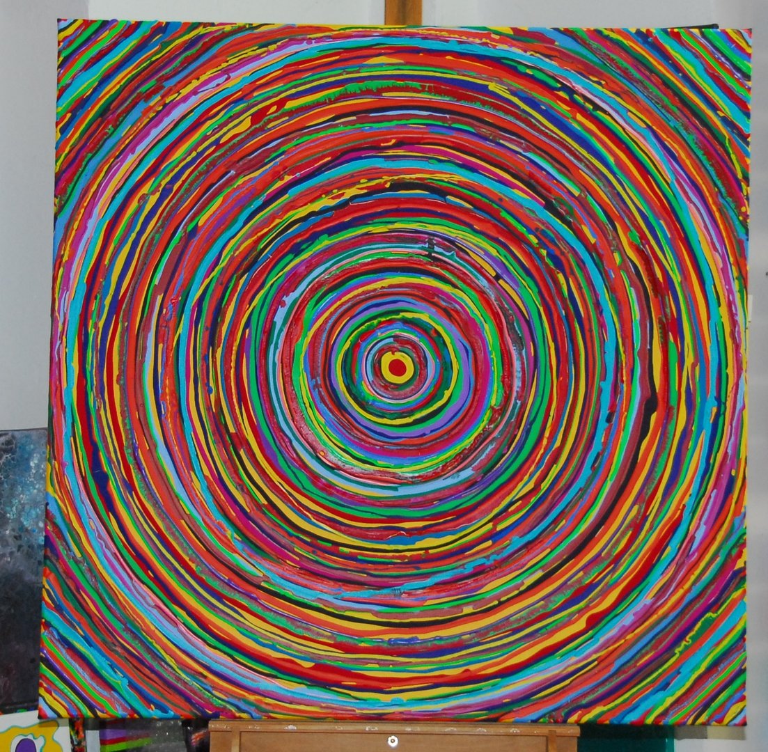90 x 90 cm cm "Circle of Live" #2
