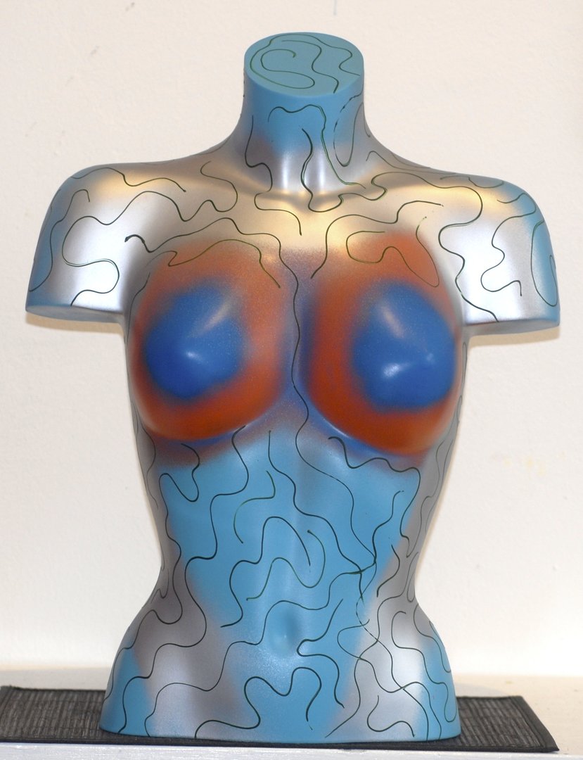 Torso Skulptur Frauenkörper